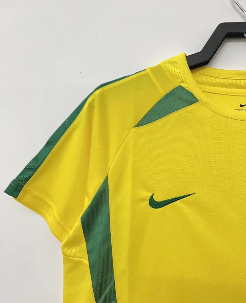 Brazil 2002 Retro Home Jersey