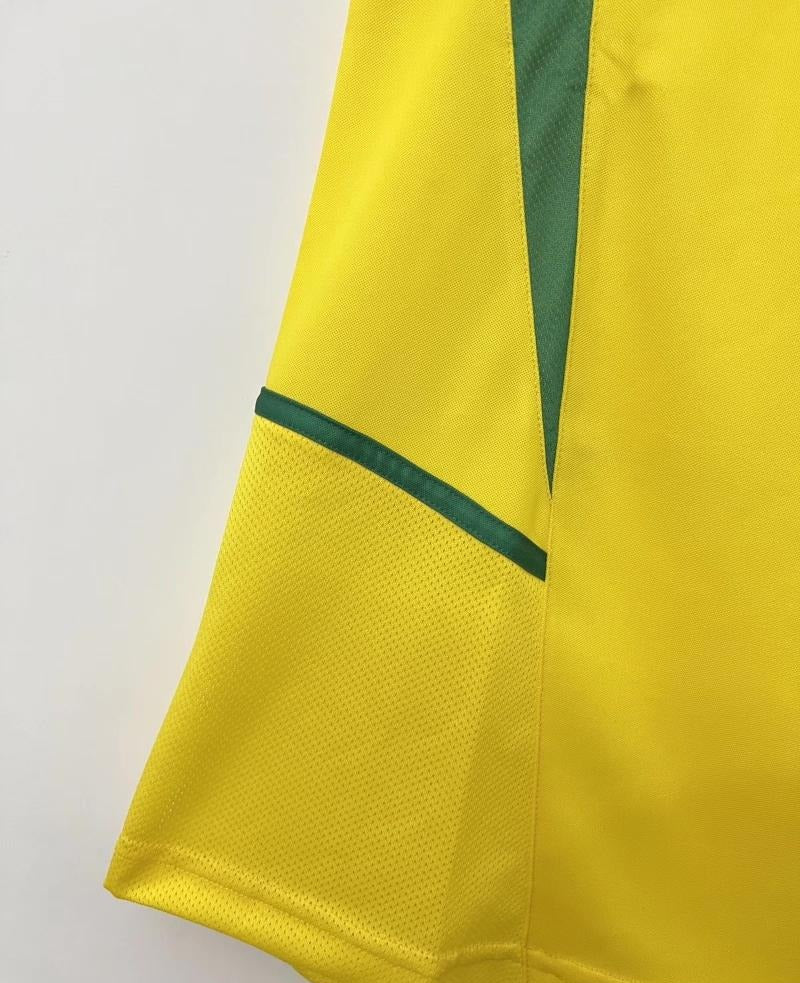 Brazil 2002 Retro Home Jersey