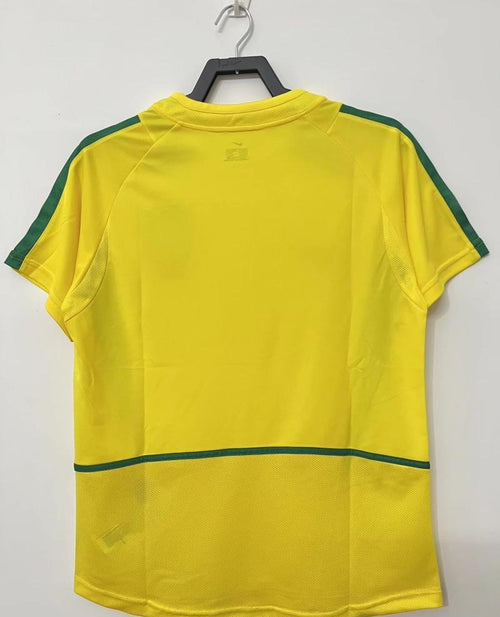 Brazil 2002 Retro Home Jersey